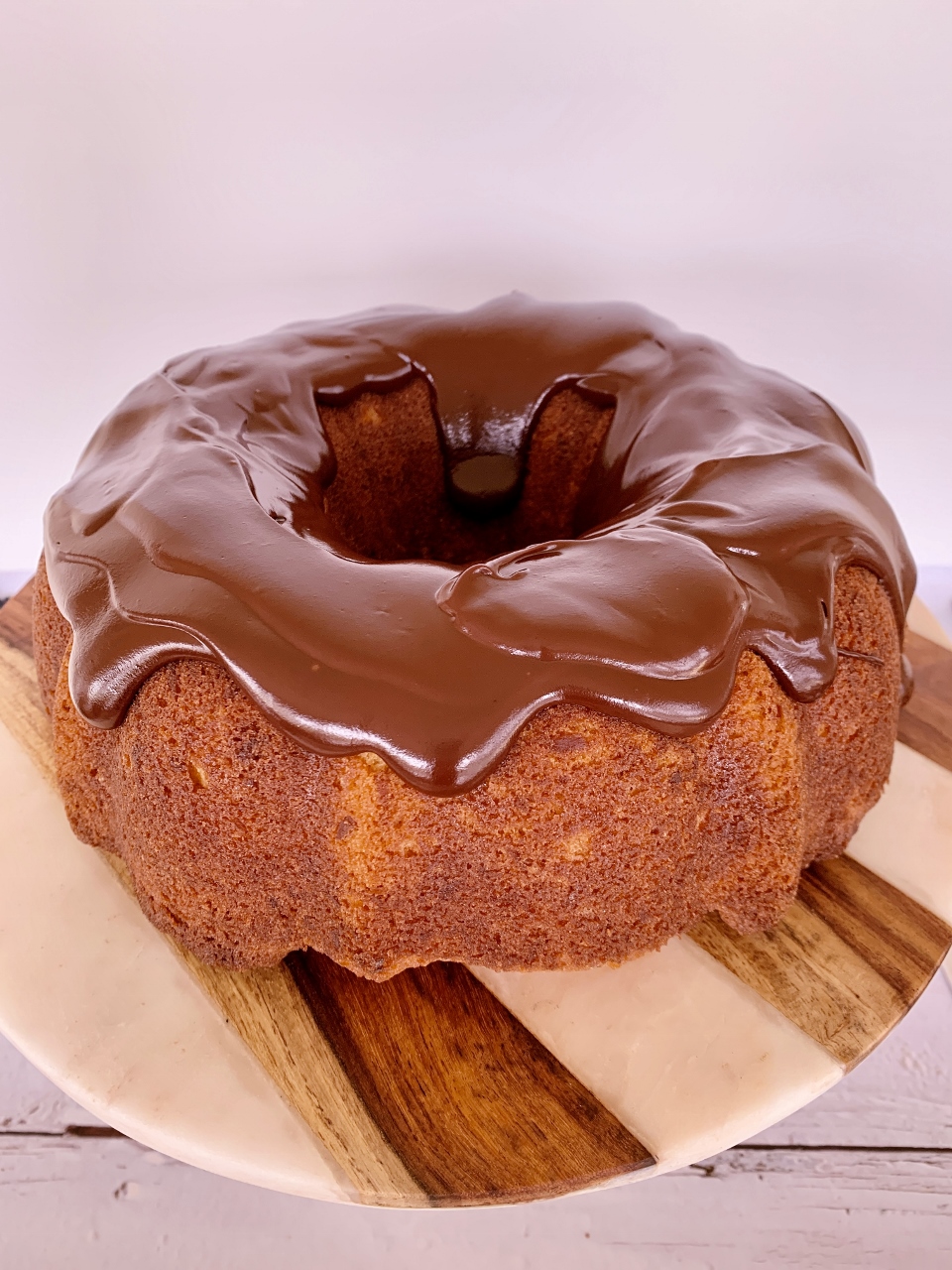 Toasted Coconut Bundt Cake with Chocolate Fudge Glaze – Recipe! Image 2