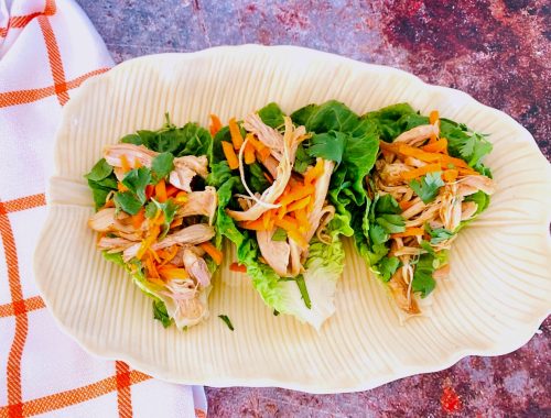 Instant Pot Asian Chicken Lettuce Wraps – Recipe!
