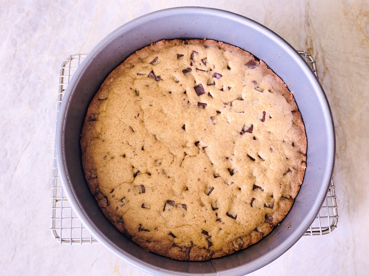 Chocolate Chip Cookie Cake with Nutella Buttercream – Recipe! Image 3