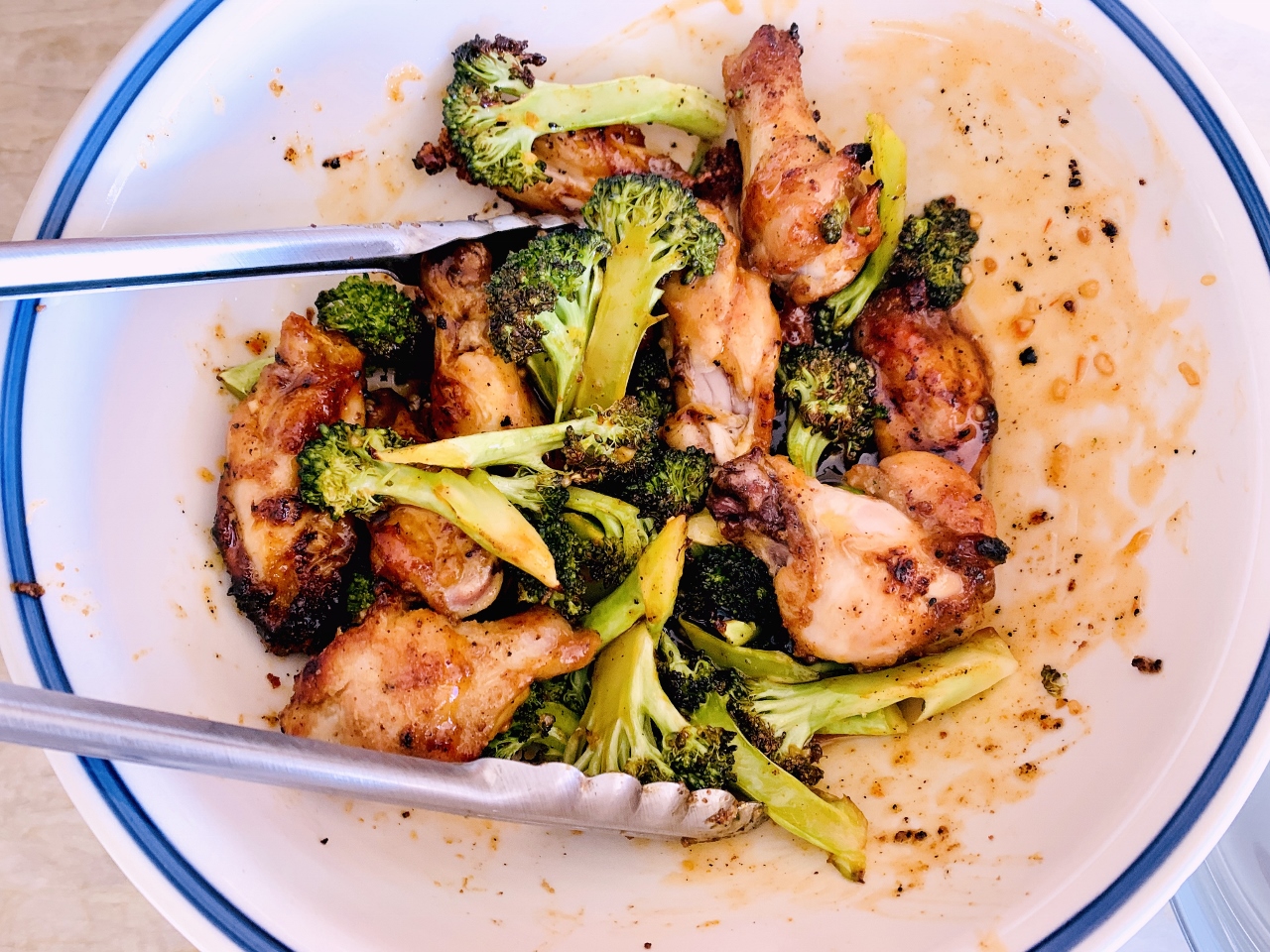 Hot Honey Garlic Chicken Wings & Broccoli – Recipe! Image 5