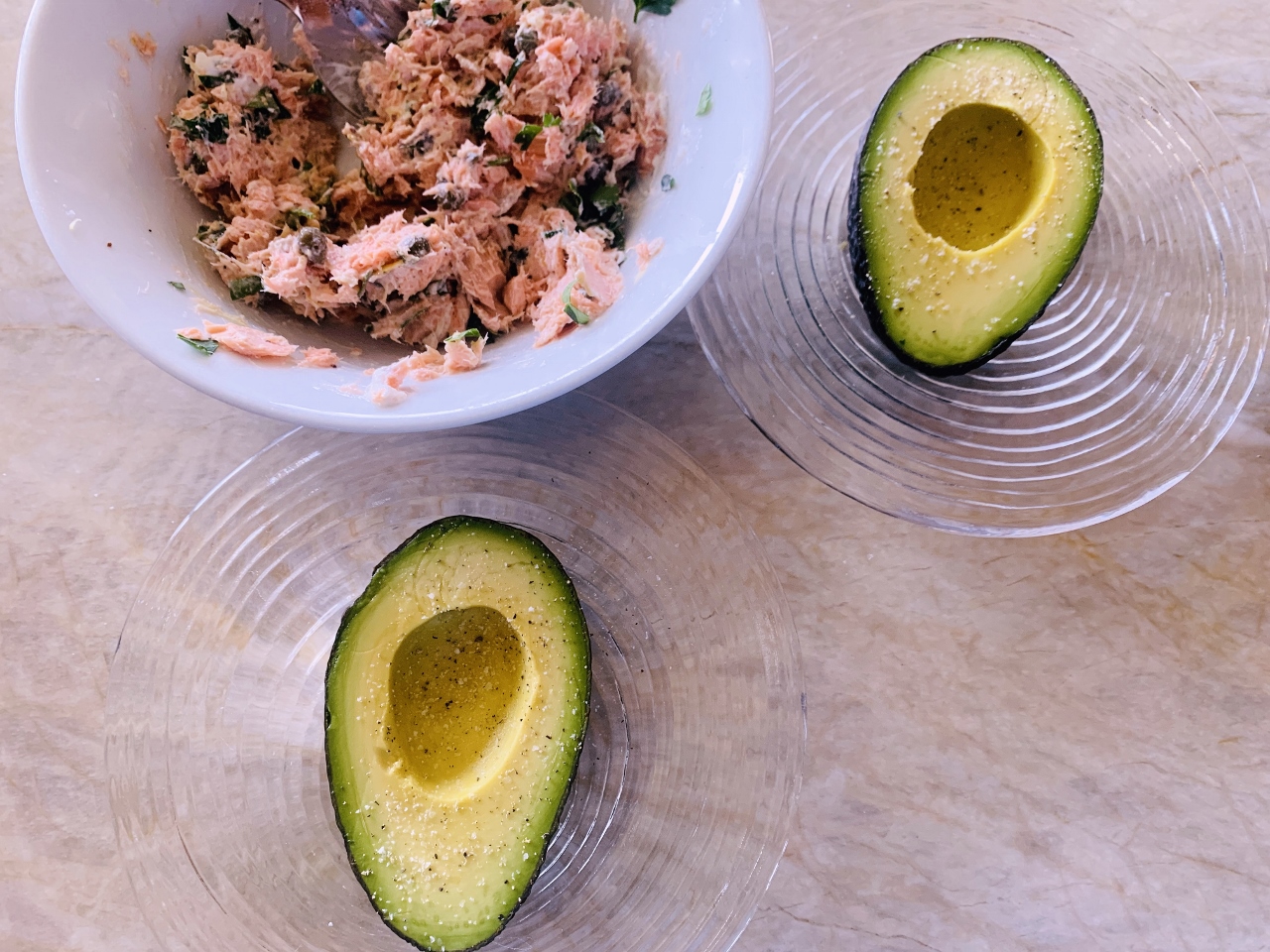 Salmon Salad Stuffed Avocados – Recipe! Image 4