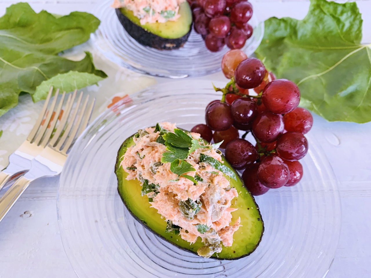 Salmon Salad Stuffed Avocados – Recipe! Image 2
