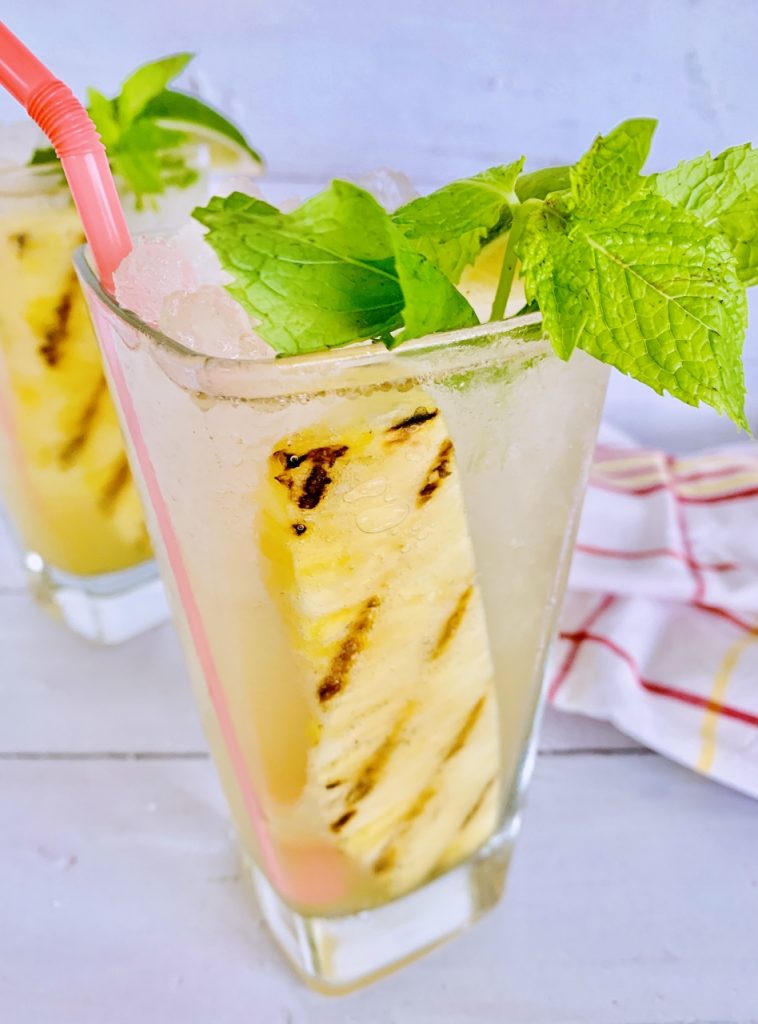 Grilled Pineapple Mojito Recipe! Live. Love. Laugh. Food.