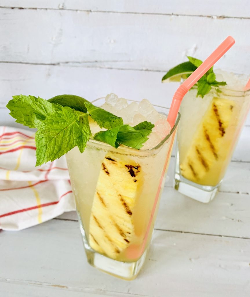 Grilled Pineapple Mojito Recipe! Live. Love. Laugh. Food.
