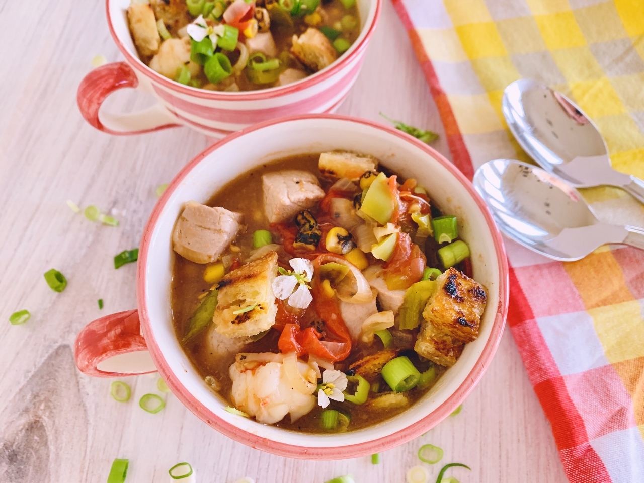 Chunky Summer Vegetable Seafood Chowdah 018 (1280x960) Live. Love