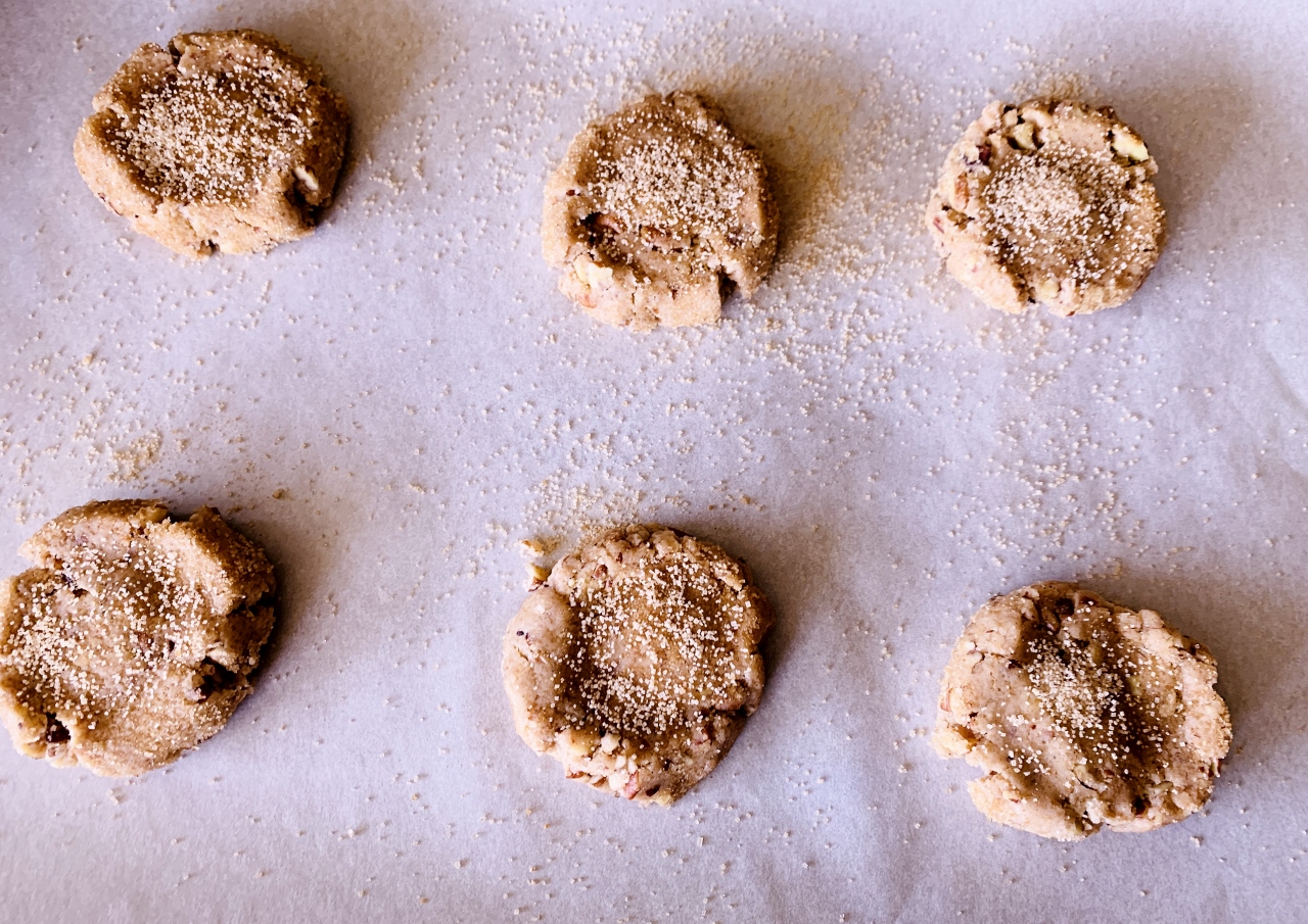 Chunky Pecan Sandies with Maple Sugar Crust – Recipe! Image 5