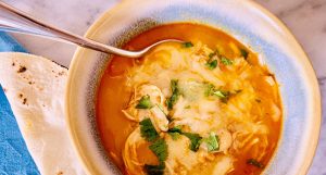 5-Ingredient Chicken and White Bean Enchilada Soup 016 (1280×689) Image 1