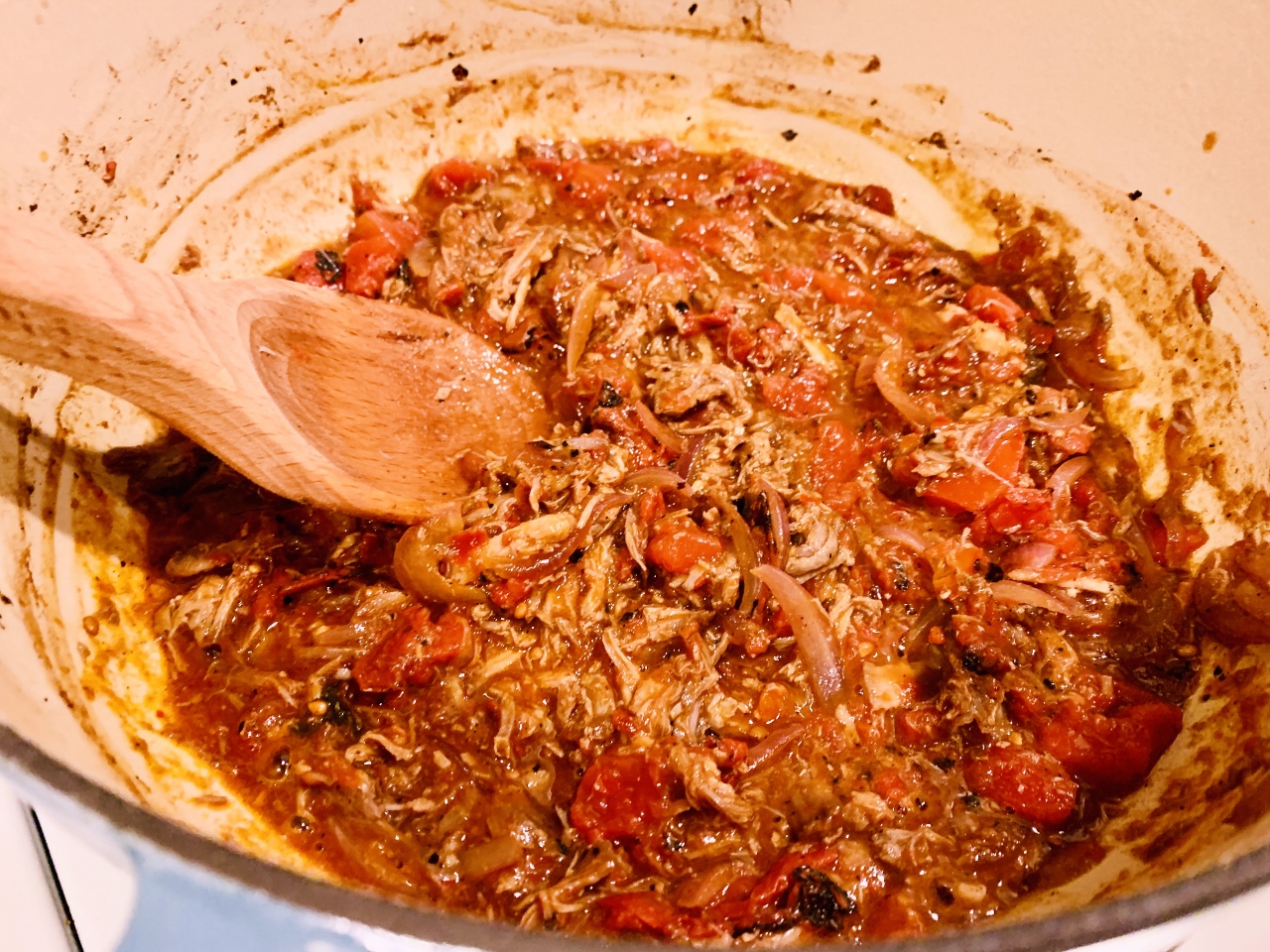 Leftover Shredded Pork Penne in Calabrian Chile Tomato Sauce – Recipe! Image 5
