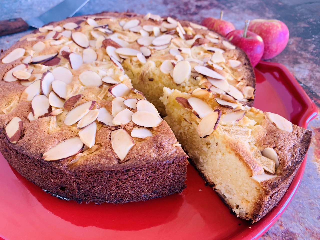 Triple-Almond Apple Cake – Recipe! Image 2