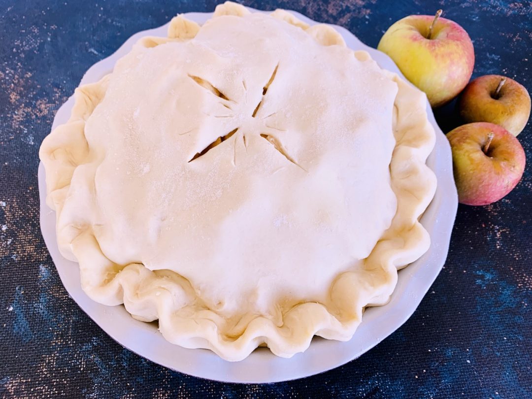 MakeAhead Sour Cream Apple Pie Recipe! Live. Love. Laugh. Food.