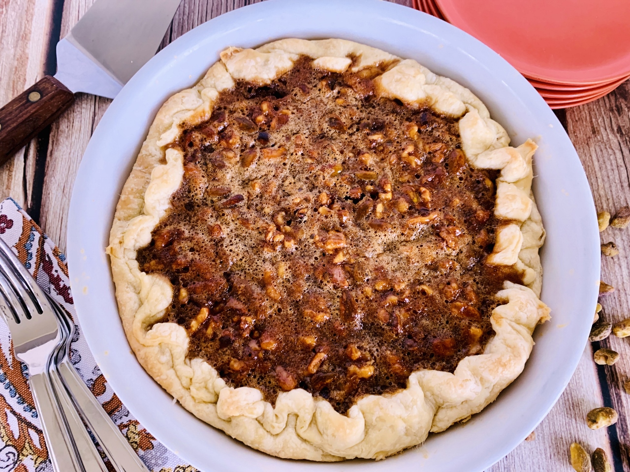 Walnut & Pistachio Baklava Pie – Recipe! Image 2