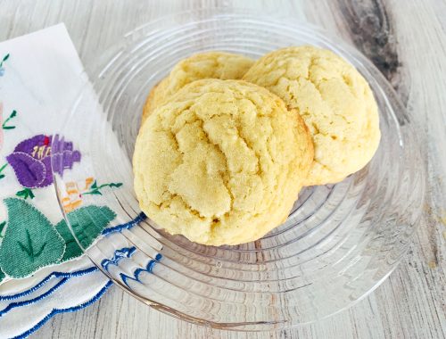 Soft Lemon Sugar Cookies – Recipe!