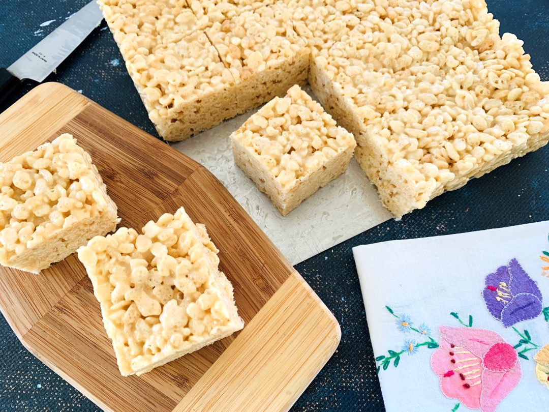 Brown Butter Vanilla Rice Krispie Treats – Recipe! Image 1