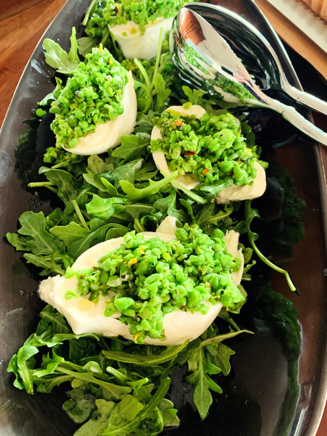 Pea Chutney and Burrata Salad – Recipe! Image 1