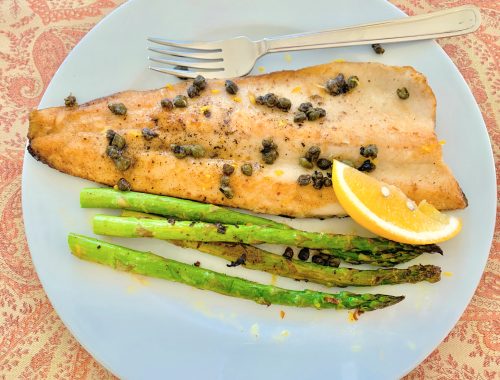 Brown Butter Trout with Lemon and Capers – Recipe!