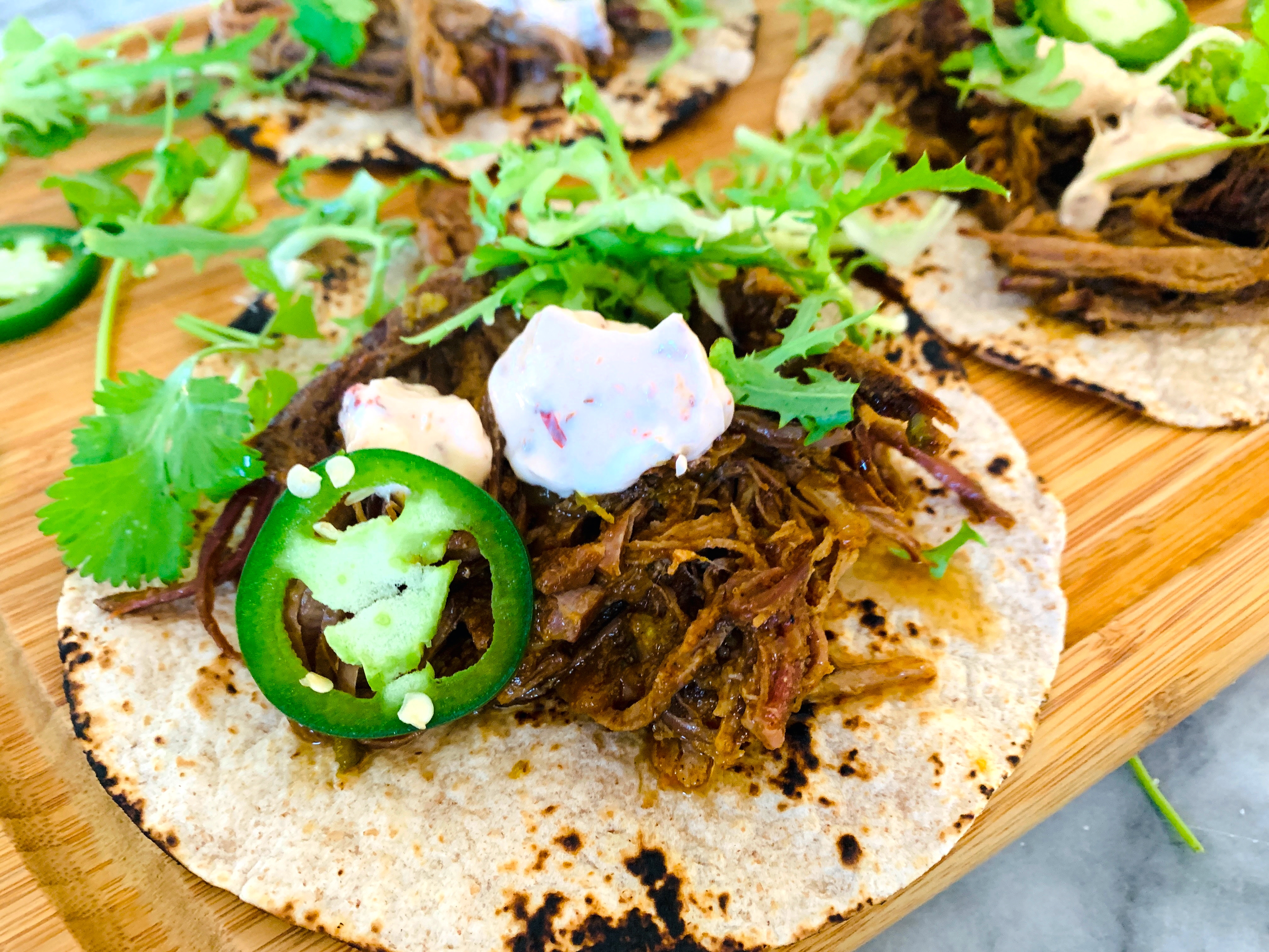 Instant Pot Leftover Tri-Tip Tacos with Chipotle Lime Sour Cream – Recipe! Image 2