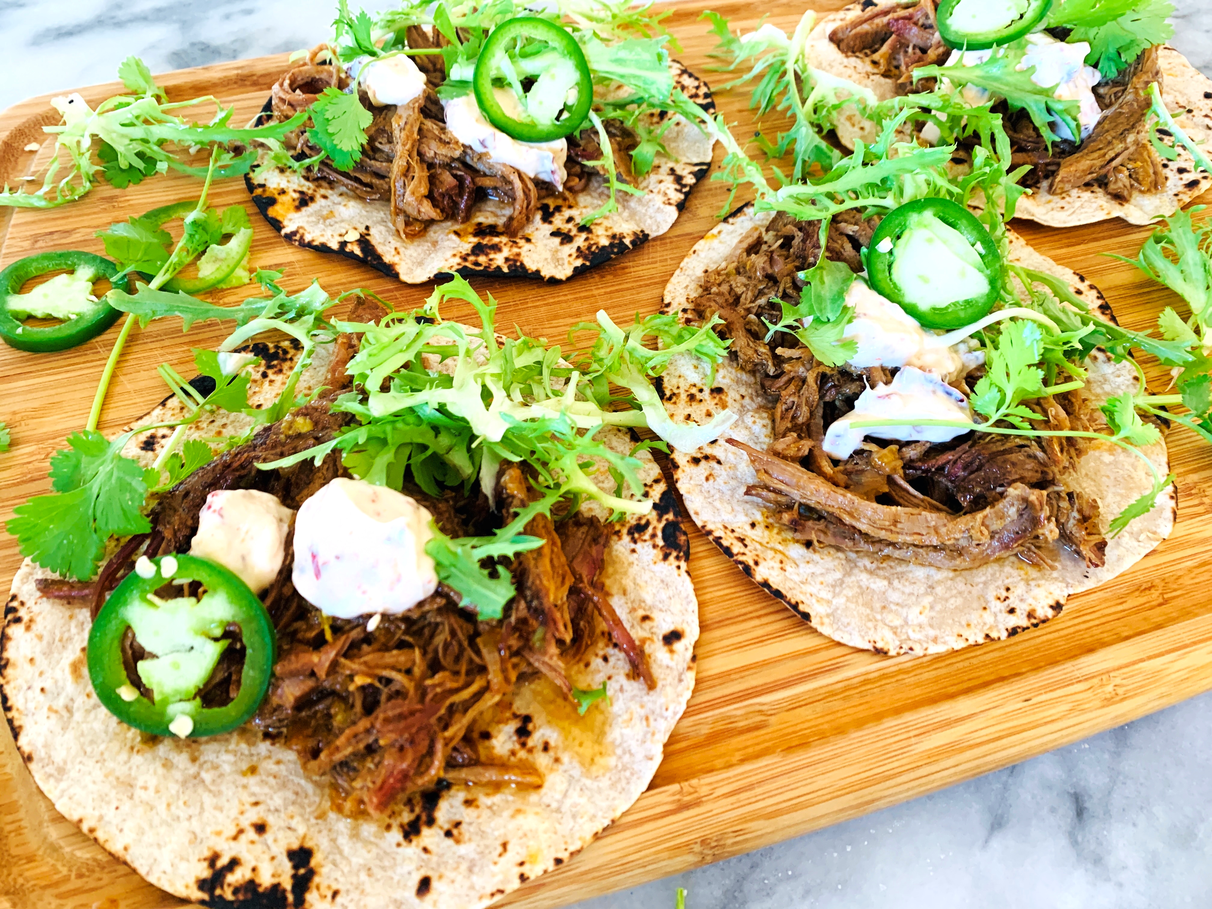 Instant Pot Leftover Tri-Tip Tacos with Chipotle Lime Sour Cream – Recipe! Image 5