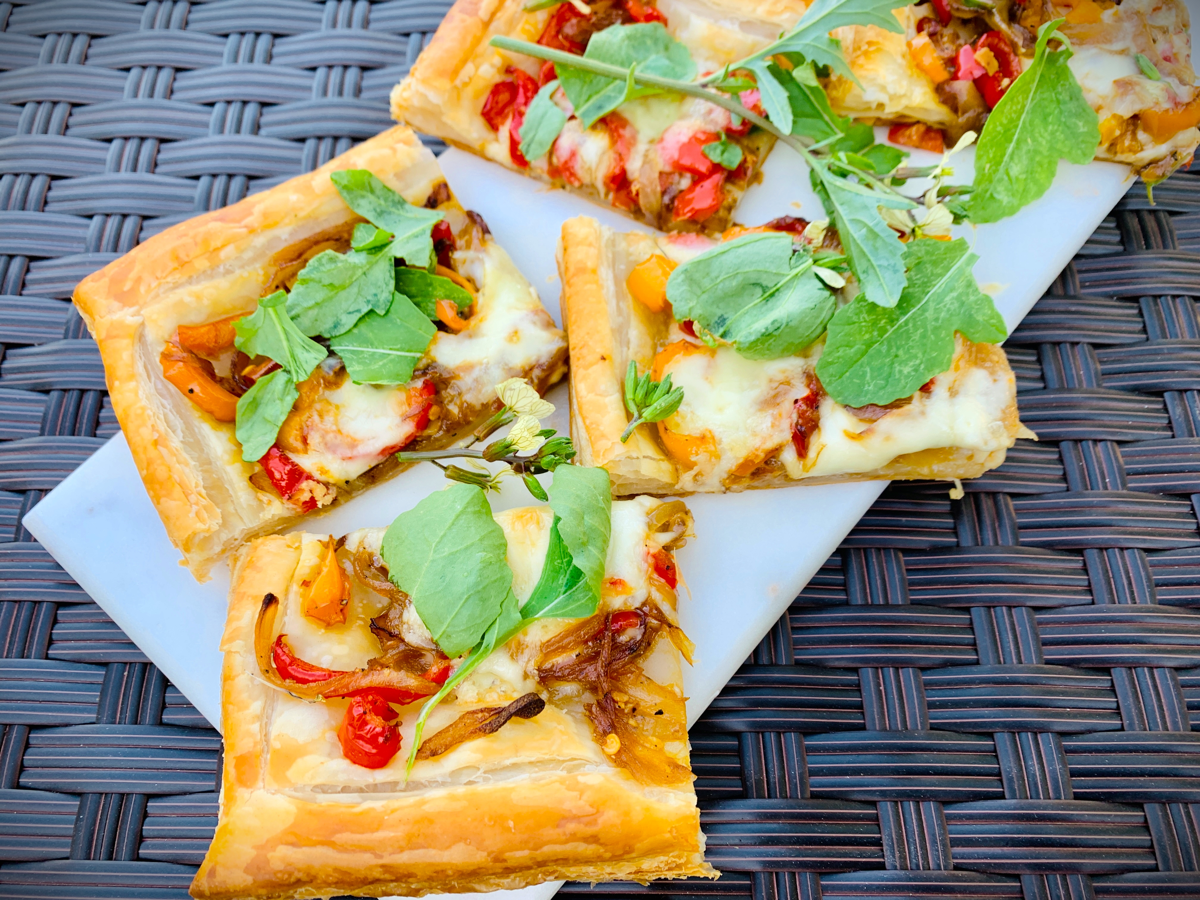 Easy Taleggio, Sweet Peppers and Caramelized Onion Tart – Recipe! Image 2