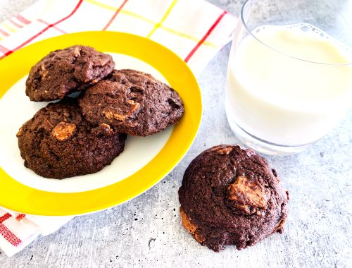 Dark Chocolate Toblerone Cookies – Recipe!