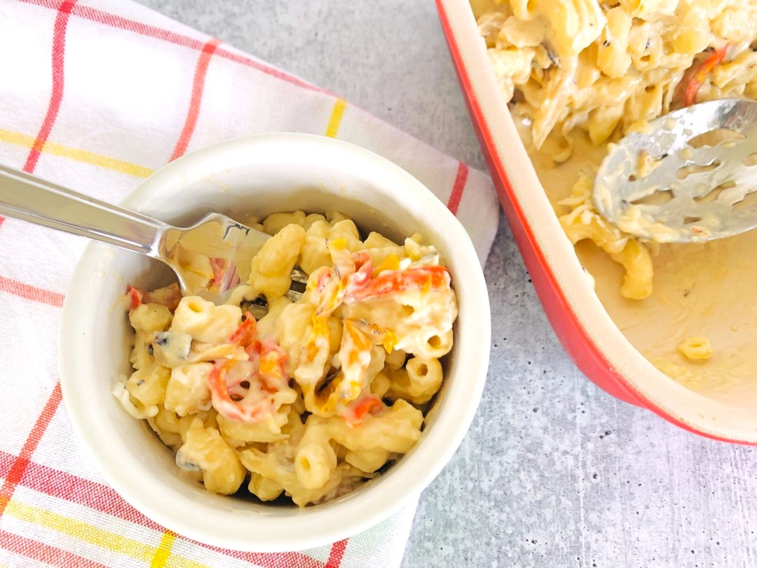 Caramelized Onion and Peppers Macaroni and Cheese – Recipe! Image 1