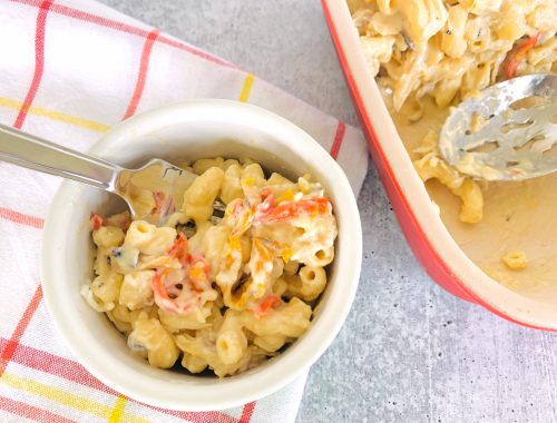 Caramelized Onions and Peppers Macaroni and Cheese – Recipe!