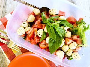 07-22 Bocconchini Watermelon Strawberry Picnic Salad Recipe and Hack 004 Image 1