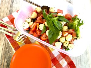 07-22 Bocconchini Watermelon Strawberry Picnic Salad Recipe and Hack 008 Image 1