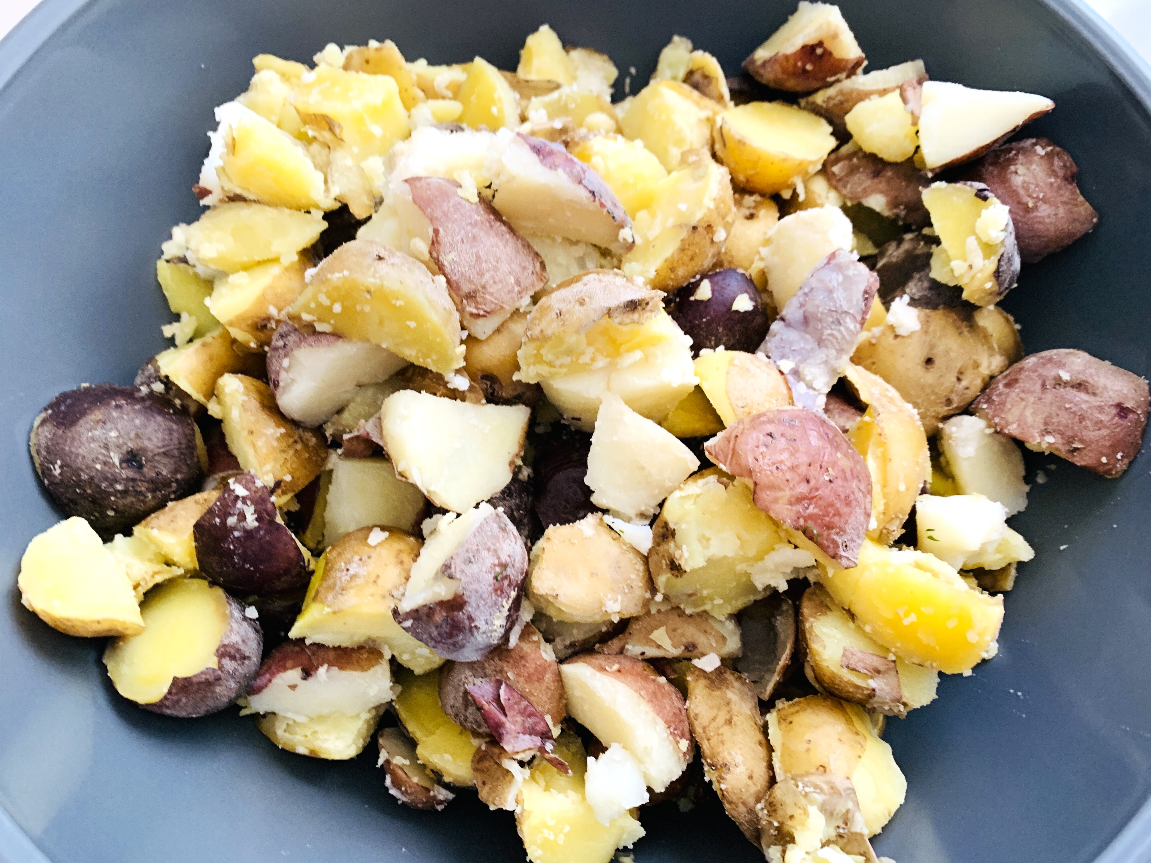 Red, White and Blue Honey Mustard Potato Salad – Recipe! Image 3