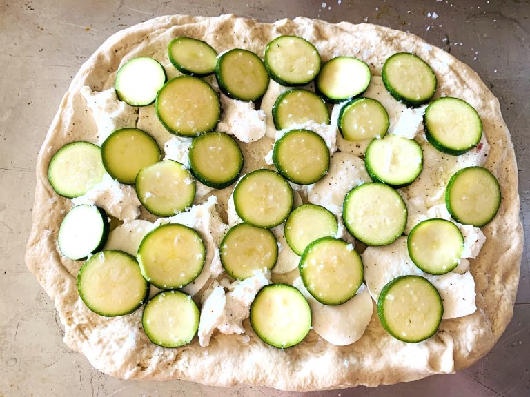 Cheesy Zucchini and Soppressata Flatbread Recipe! Live. Love. Laugh