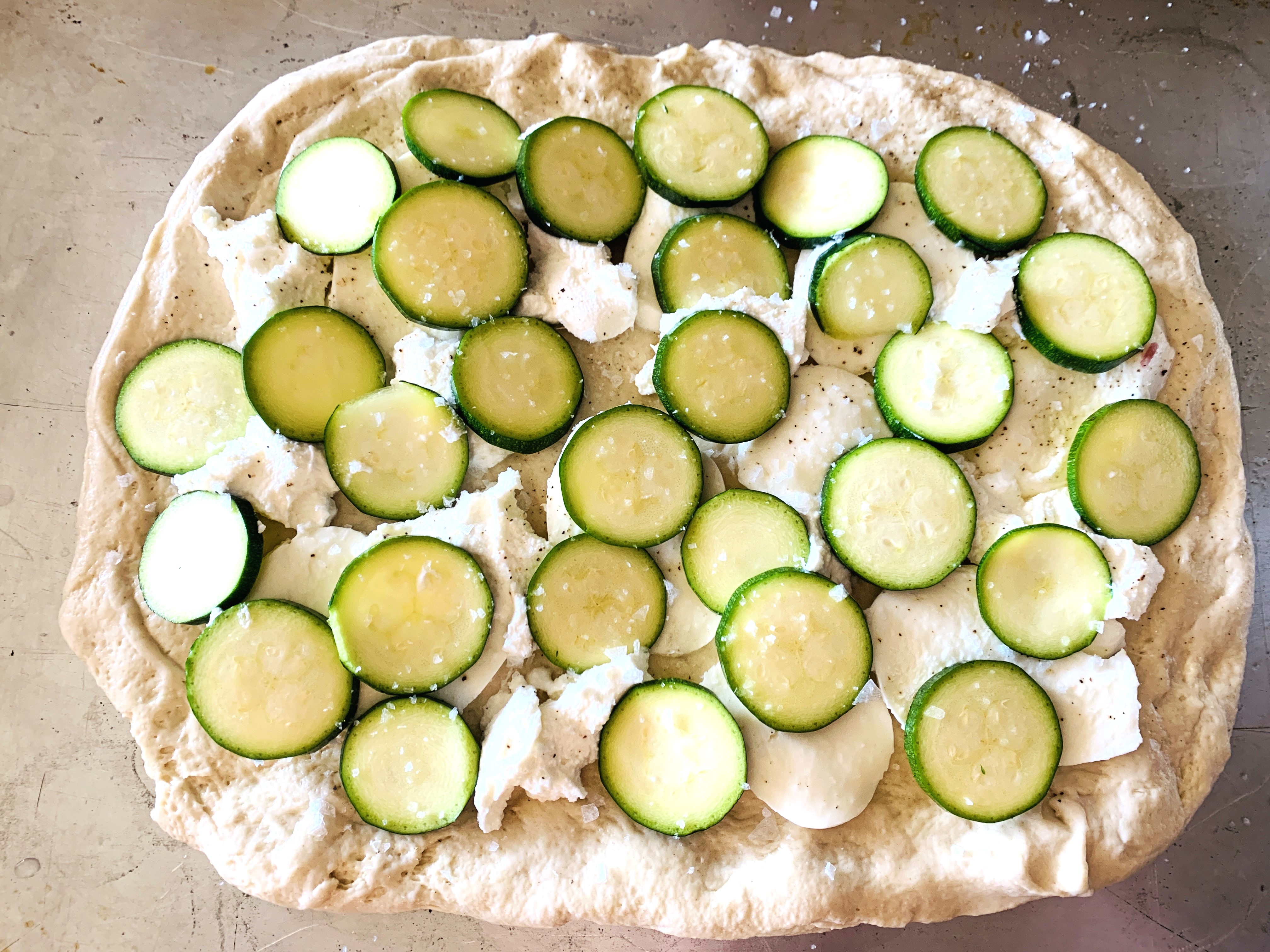 Cheesy Zucchini and Soppressata Flatbread – Recipe! Image 3