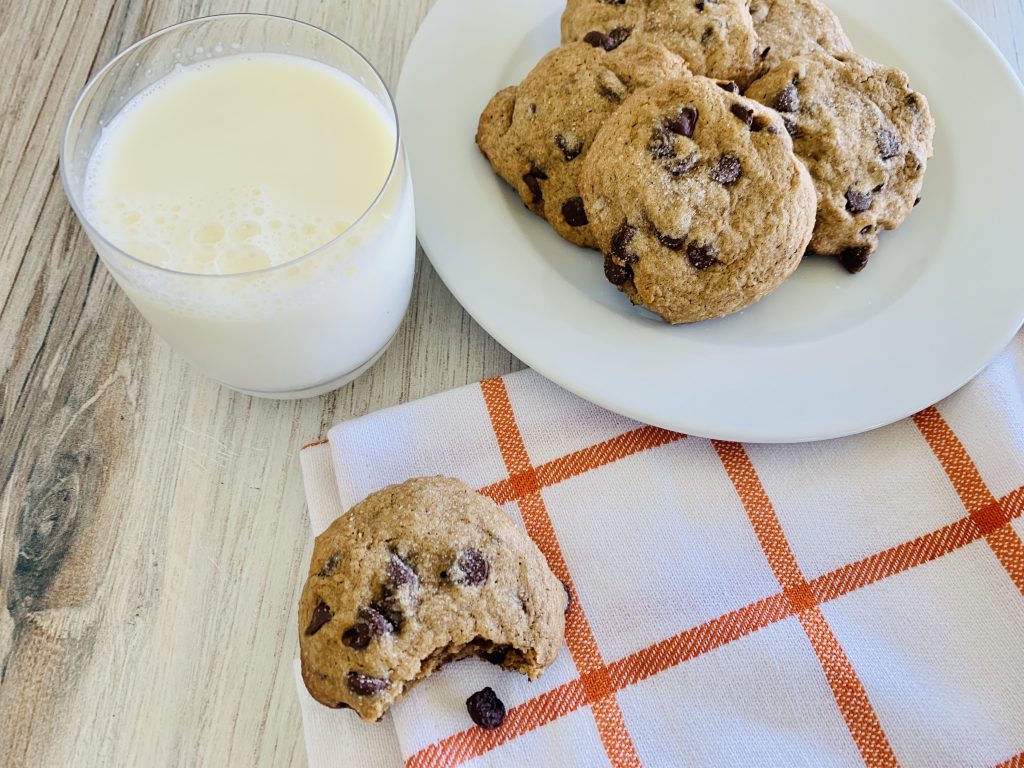 Flourless Almond ButterTahini Chocolate Chip Cookies Recipe! Live