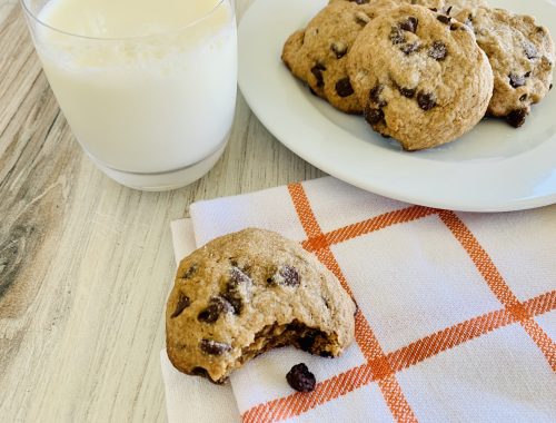Flourless Almond Butter-Tahini Chocolate Chip Cookies – Recipe!