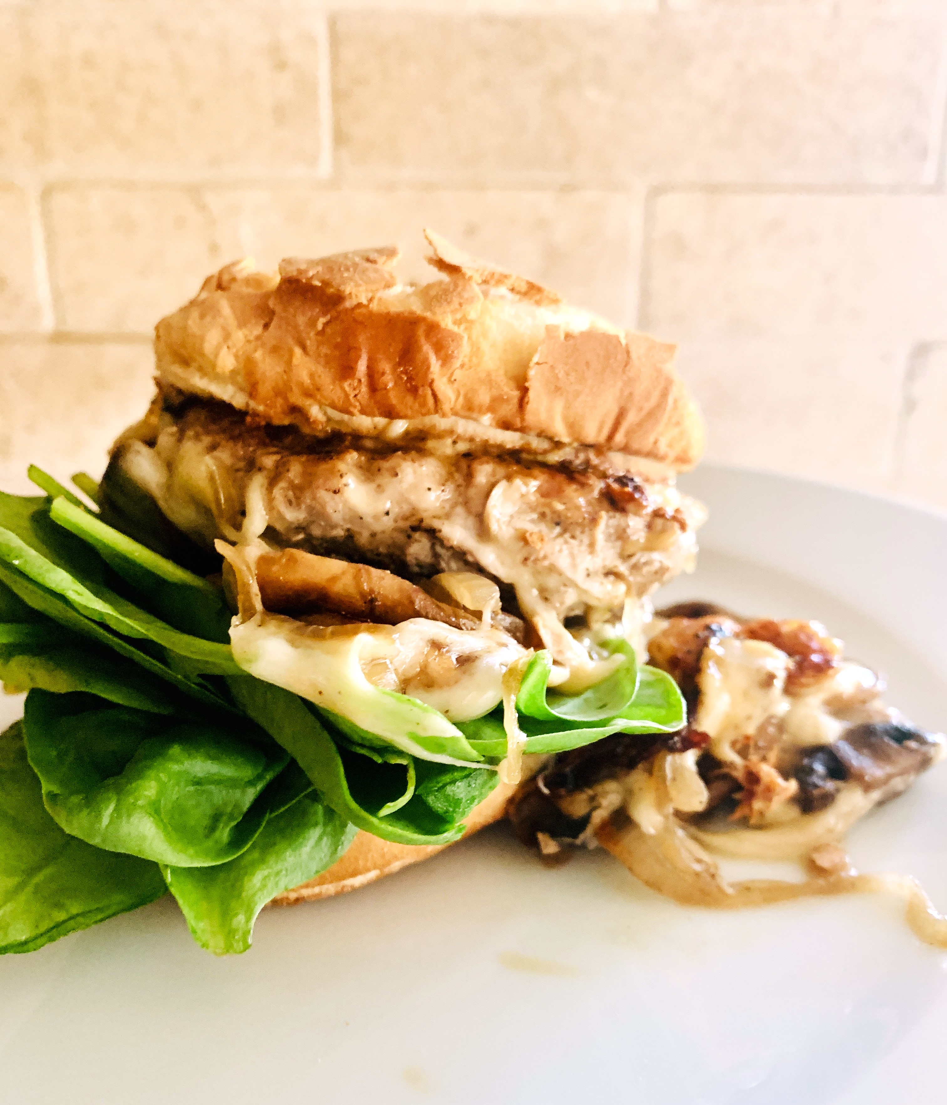 Cheesy Mushroom Turkey Burgers – Recipe! Image 2