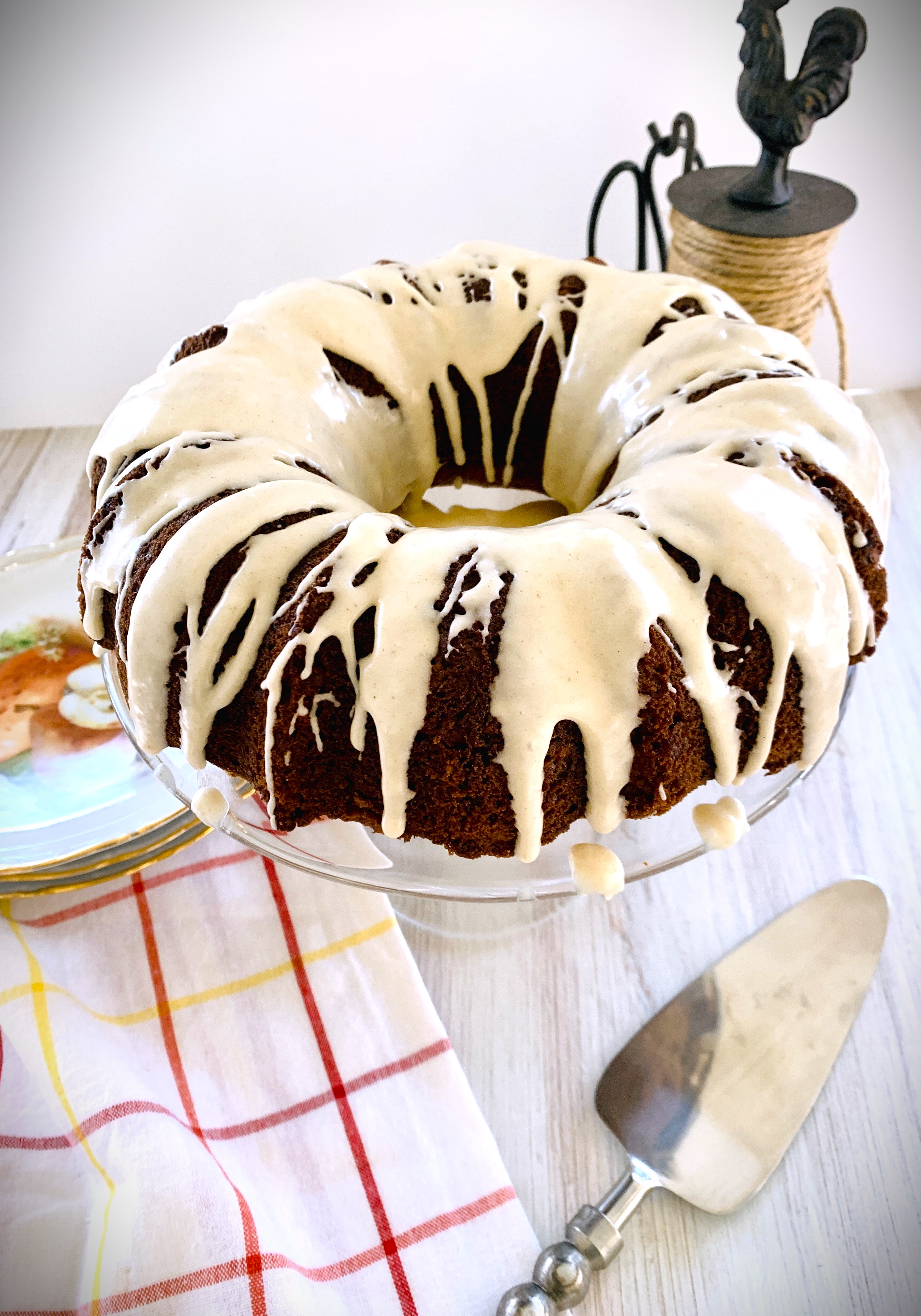Apple Cinnamon Pecan Bundt Cake with Brown Butter Glaze – Recipe! Image 4