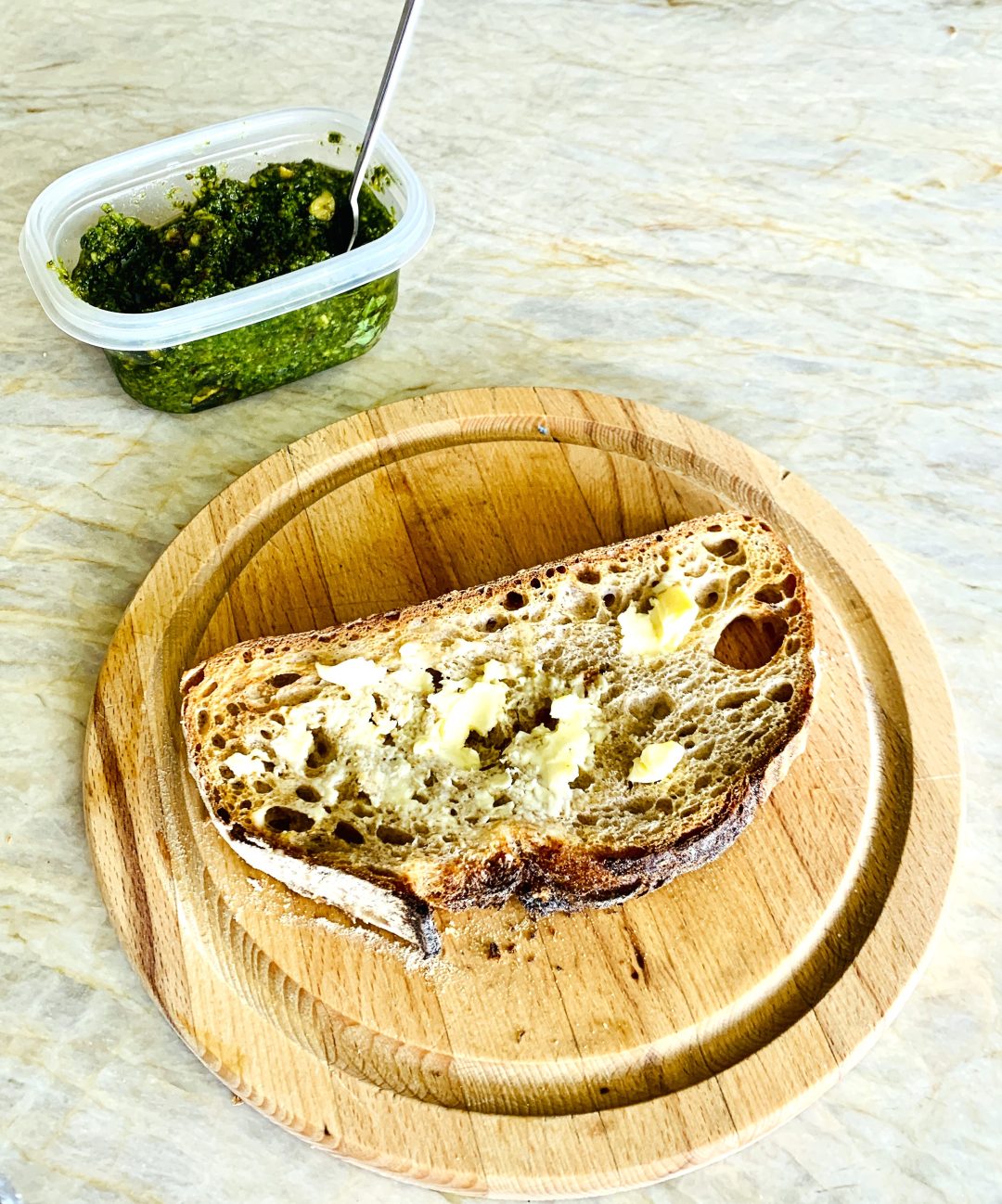 Pesto Fried Egg Toasts Recipe! Live. Love. Laugh. Food.