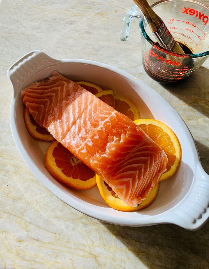 Glazed PomegranateOrange Salmon Recipe! Live. Love. Laugh. Food.