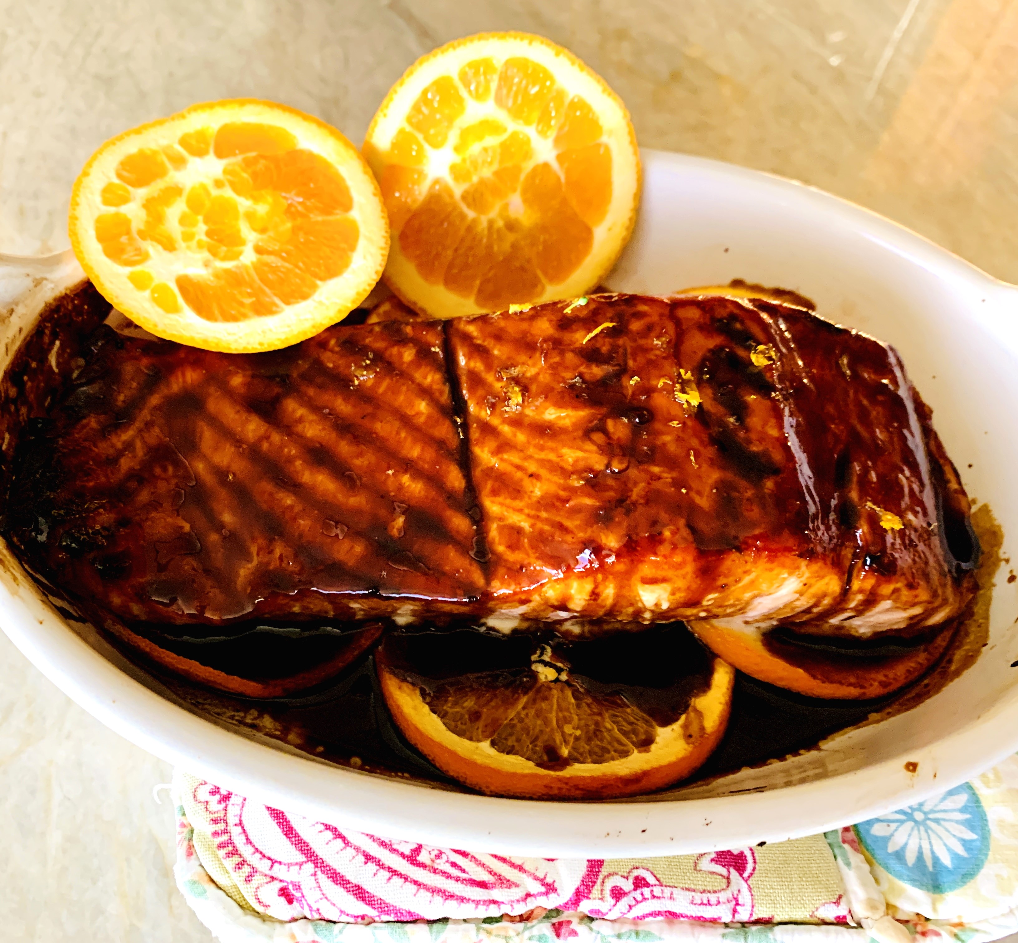 Glazed Pomegranate-Orange Salmon – Recipe! Image 2