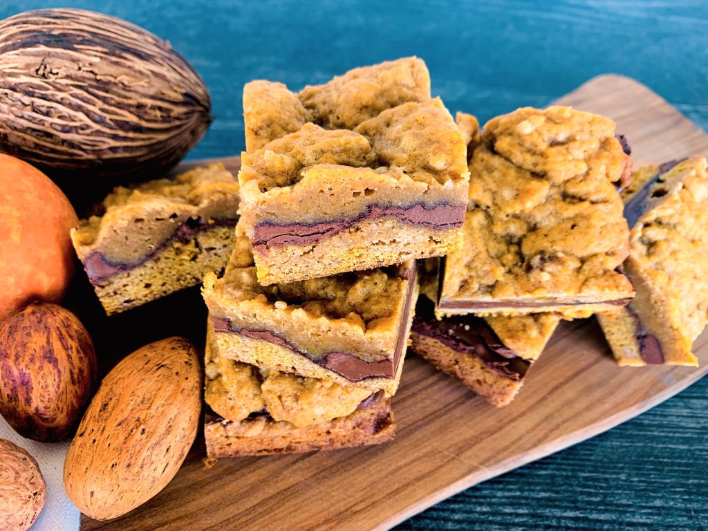Pumpkin Nutella Bars Recipe! Live. Love. Laugh. Food.