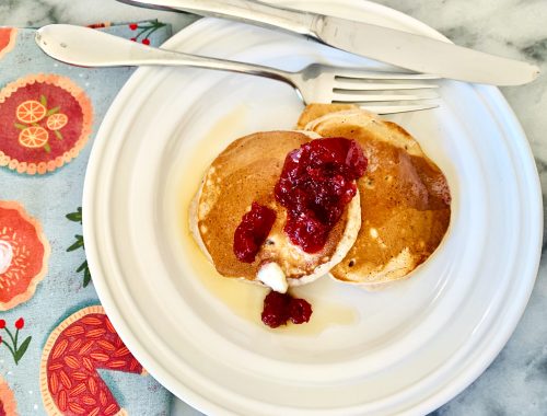 Cranberry Cinnamon Pancakes – Recipe!