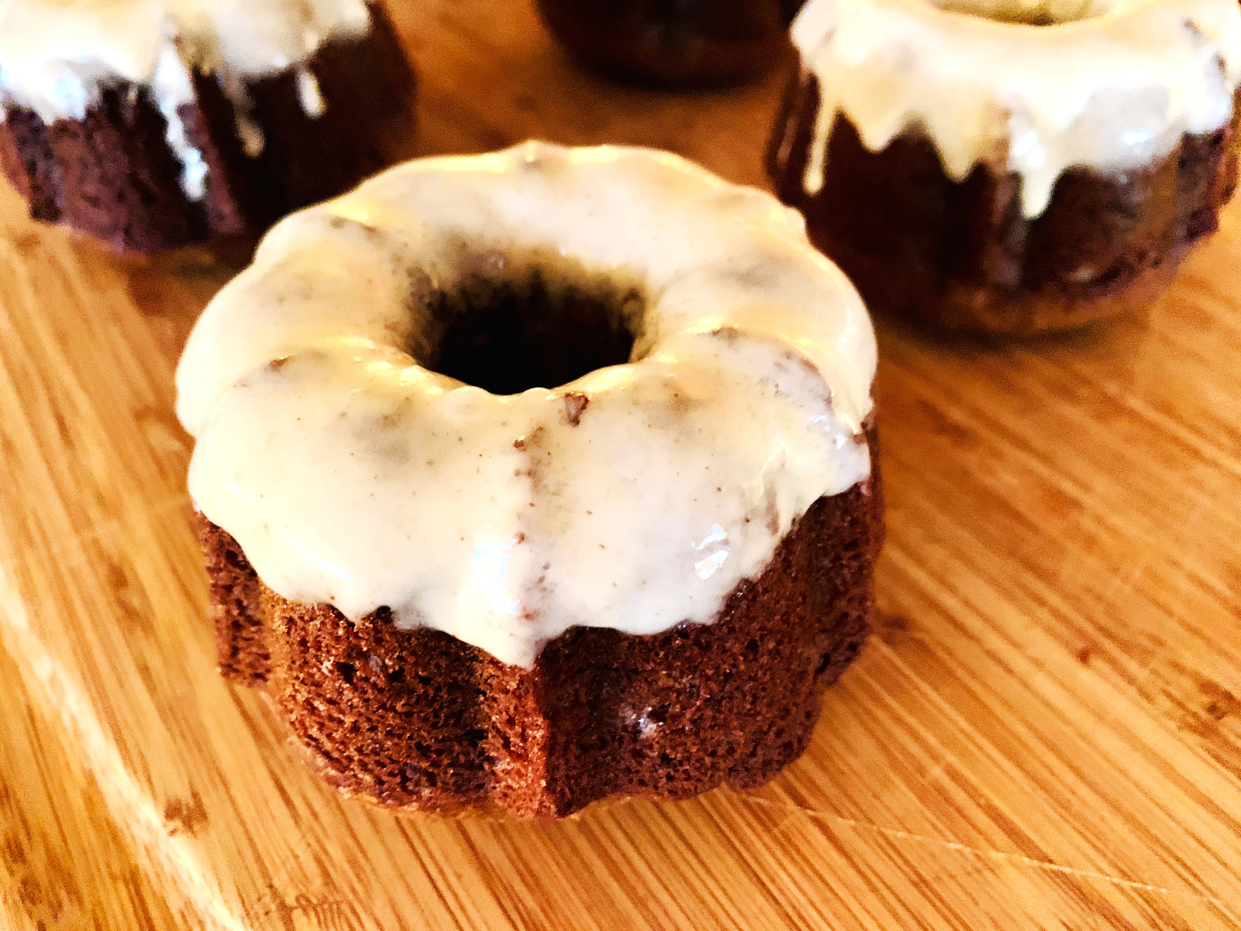 Glazed Mini Bundt Cakes  Great food ~ it's really not that