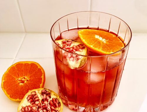 Pomegranate Orange Gin & Tonic – Recipe!