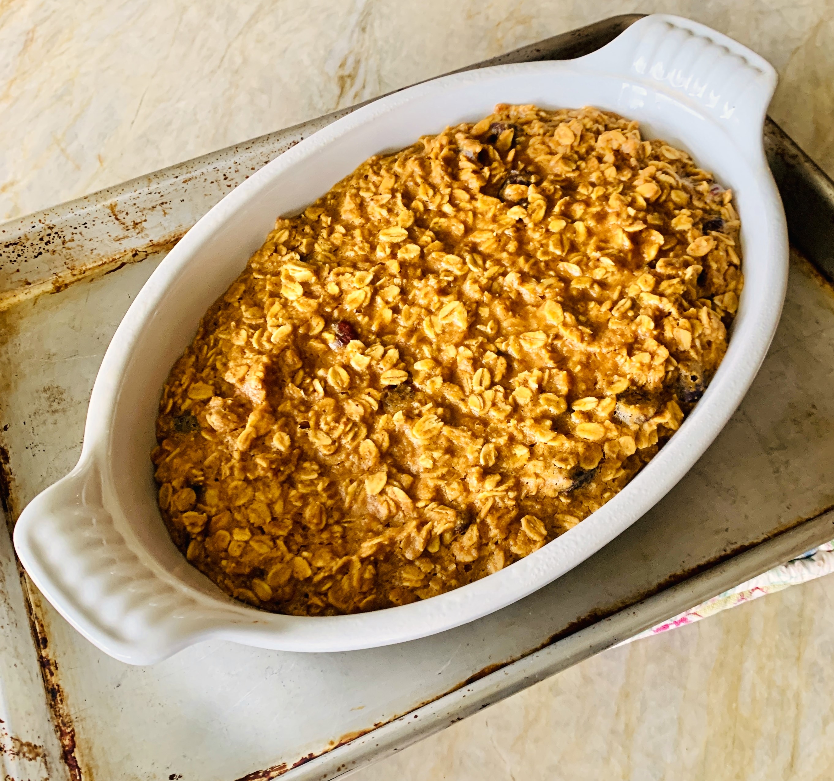 Baked Pumpkin Cranberry Oatmeal – Recipe! Image 3