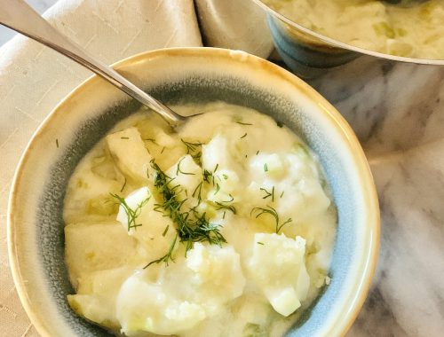 Chunky Potato Leek Soup – Recipe!