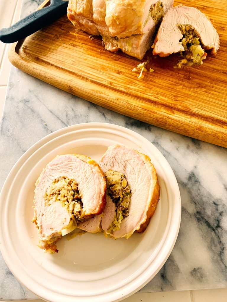 Stuffed Turkey Breast Recipe! Live. Love. Laugh. Food.