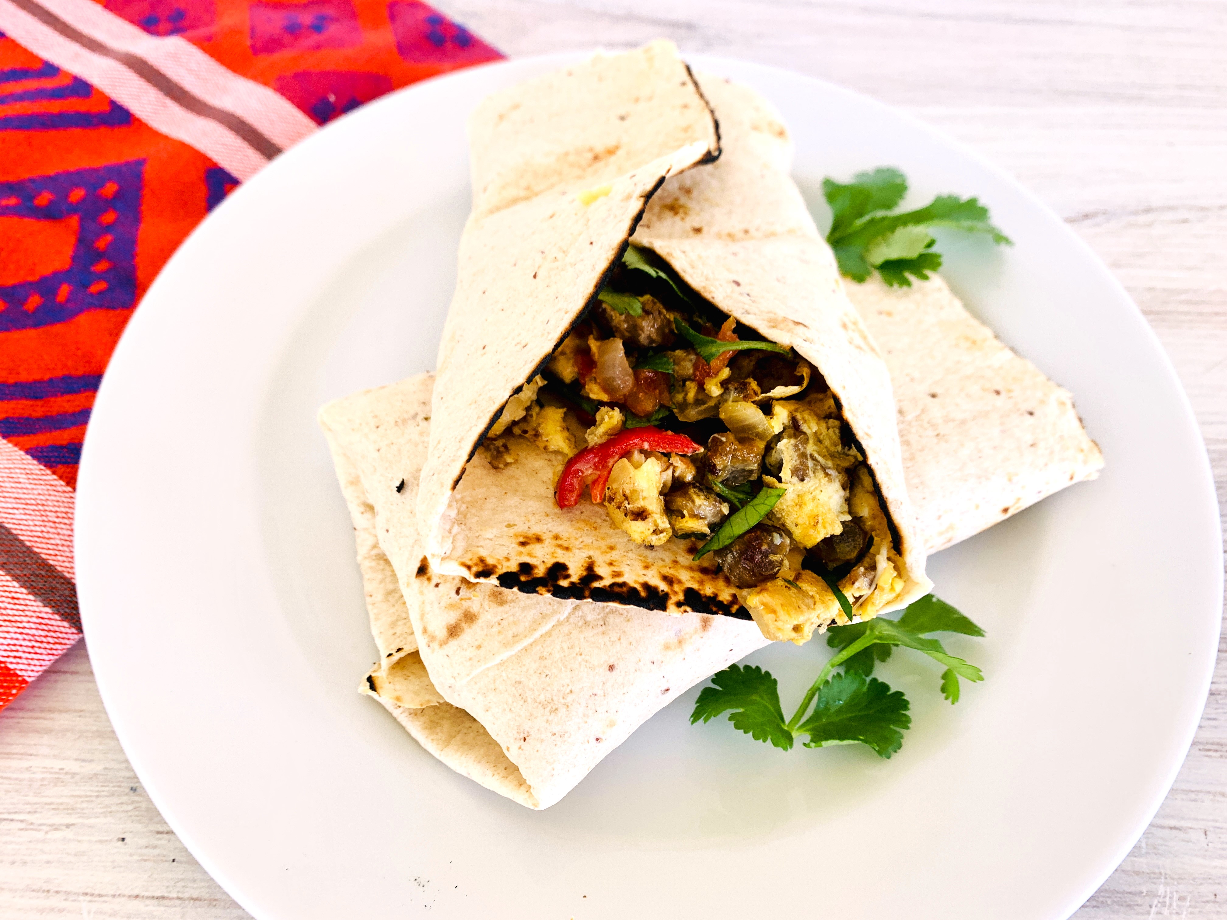 Vegetarian Machaca Breakfast Burritos – Recipe! Image 2