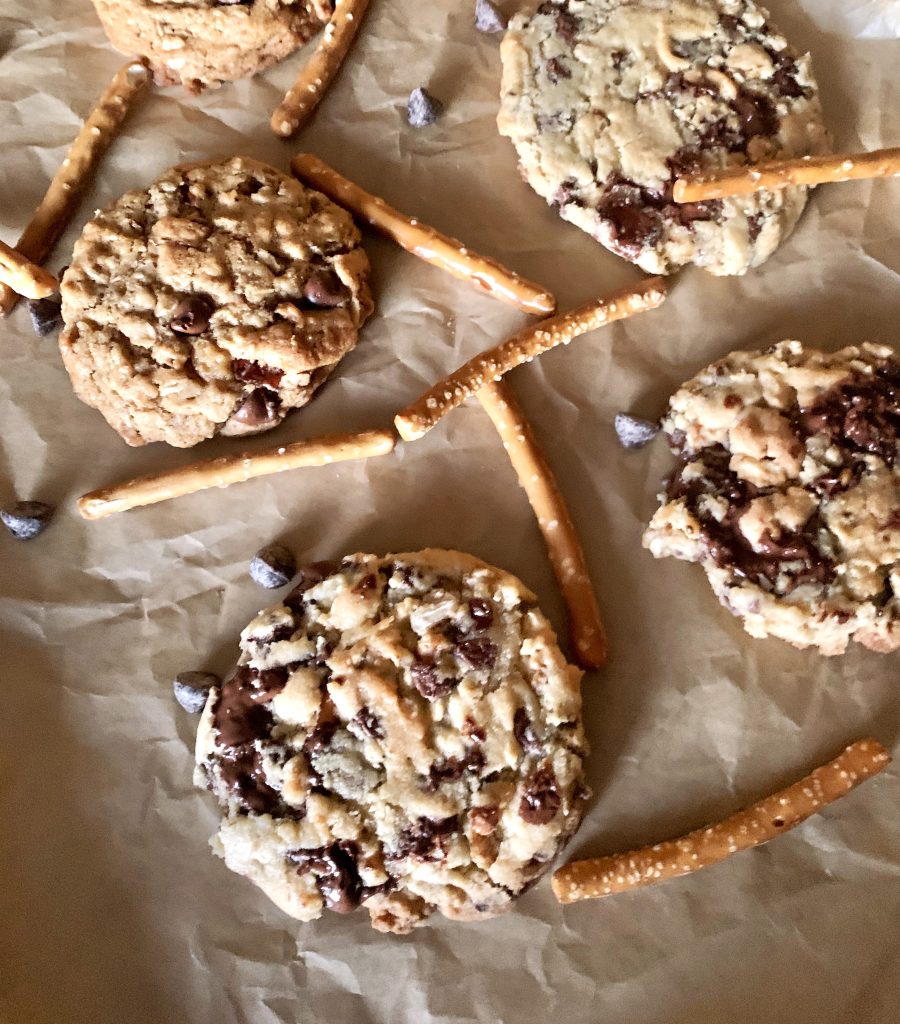 Chocolate Chunk Pretzel Cookies Recipe! Live. Love. Laugh. Food.