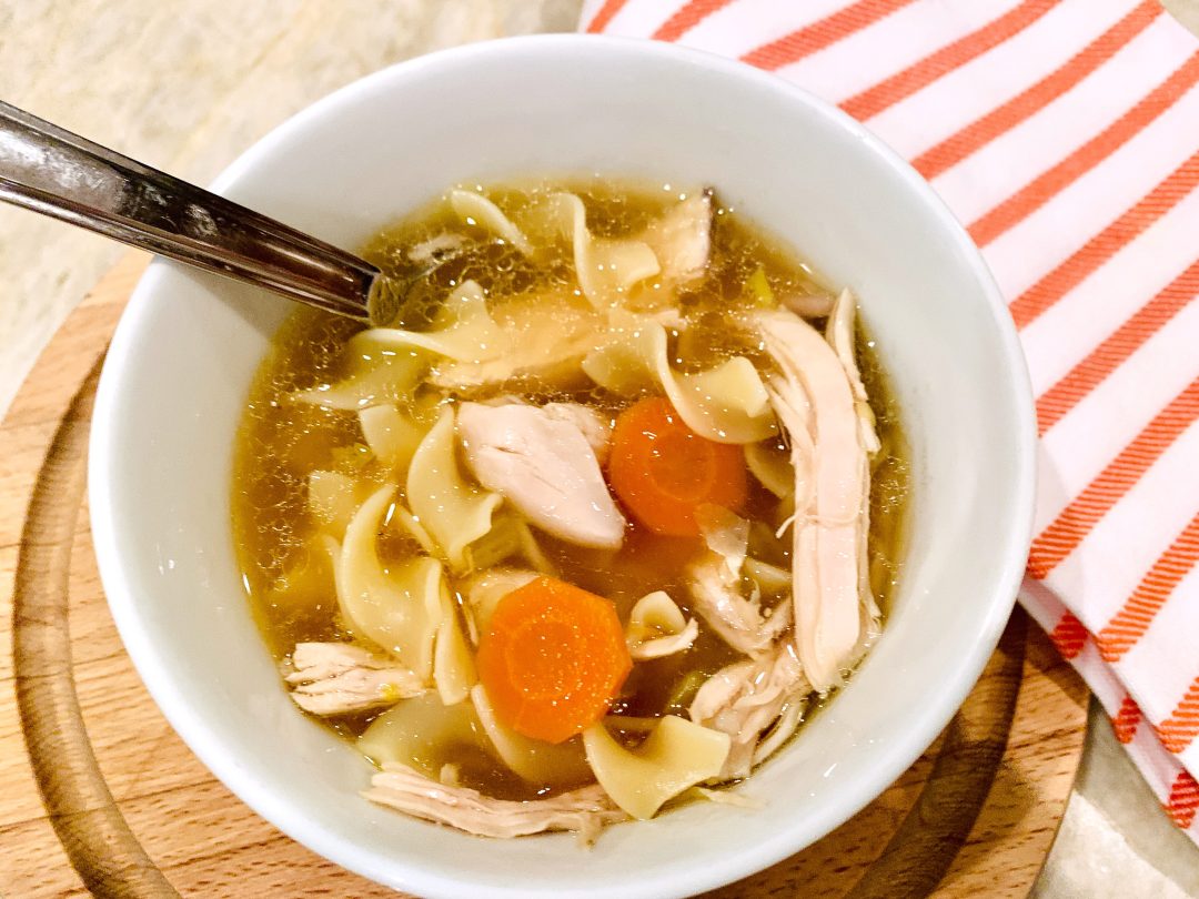 Ginger Chicken Noodle Soup Recipe! Live. Love. Laugh. Food.