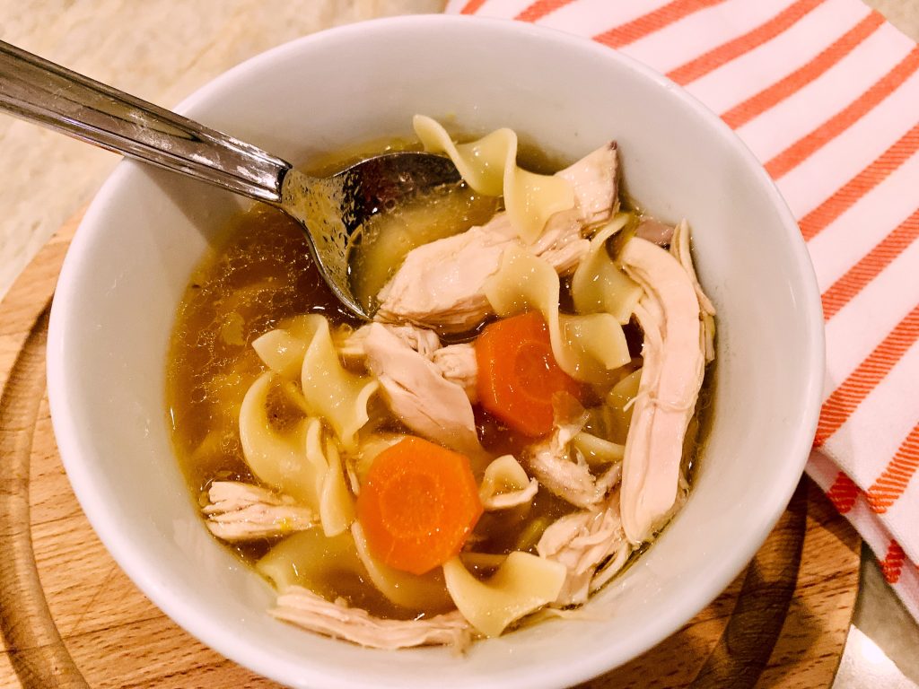Ginger Chicken Noodle Soup Recipe! Live. Love. Laugh. Food.