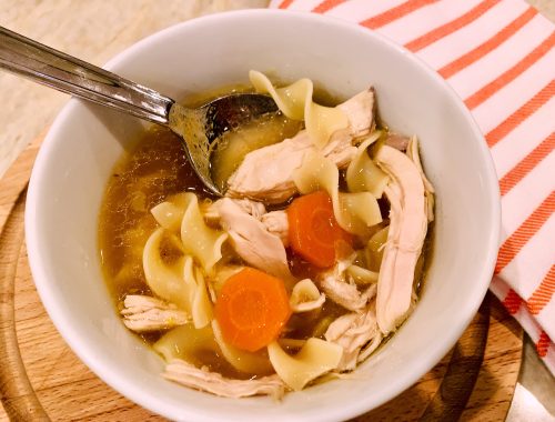 Ginger Chicken Noodle Soup – Recipe!