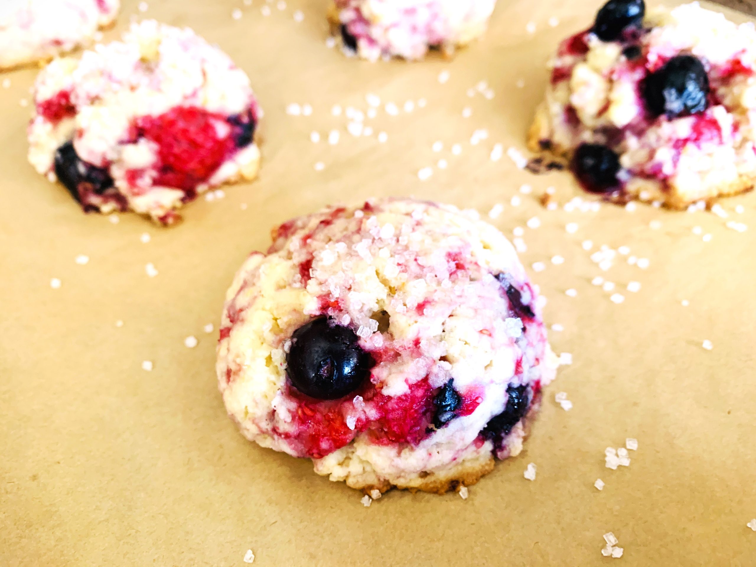 Mixed Berry Muffin Cookies – Recipe! Image 3